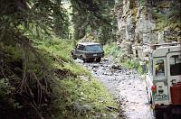 Ralph RR Ralph and a  Range Rover working their way up.